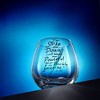 JoyJolt Star Wars New Hope Obi-Wan Kenobi Blue Lightsaber Stemless Drinking Glass - 15 oz - Set of 2 - 2 of 4
