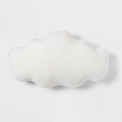 Image of Faux Shearling Oversized Decorative Pillow Cloud Ivory - Room Essentials™