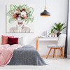 Stupell Industries Conceptual Flower Face Woman Canvas Wall Art - 2 of 4
