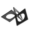 Sagebrook Home Metal Sculpture Decor - Linked Square Design - Abstract Style Design for Decorative Table - 3 of 4