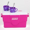 Sophia’s Cooler, Mugs and Grocery Food Set for 18'' Dolls, Hot Pink - 3 of 4