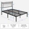 Yaheetech Modern Metal Platform Bed Frame with Headboard - 3 of 4
