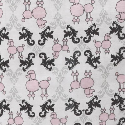 white - poodle elegance