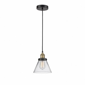 Cone - 1 Light Mini Pendant In Industrial Style-9.75 Inches Tall and 7.75 Inches Wide - 1 of 1