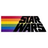 Adult Star Wars Pride Rainbow Flag Logo T-Shirt - 2 of 4