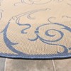 Courtyard CY2665 UV & Stain Resistant Non-Shedding Power Loomed Indoor/Outdoor Rugs - Safavieh - 3 of 4