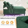 MOONMISS Corduroy Oversized Recliner Sofa with Deep Seat, 3 Pillows, Suitable for Living Room and Bedroom - 3 of 4
