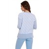 Women's Double Striped Sweater - ANGEL - 3 of 4
