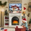 Farmhouse Electric Fireplace TV Stand with 30" Electric Fireplaces Heater - 4 of 4