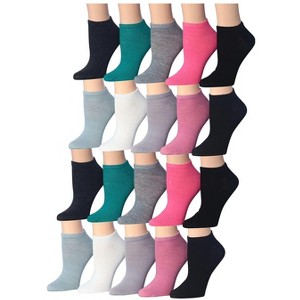 Women's Tranqui Soothing Show Socks - 20 Pairs - 1 of 4