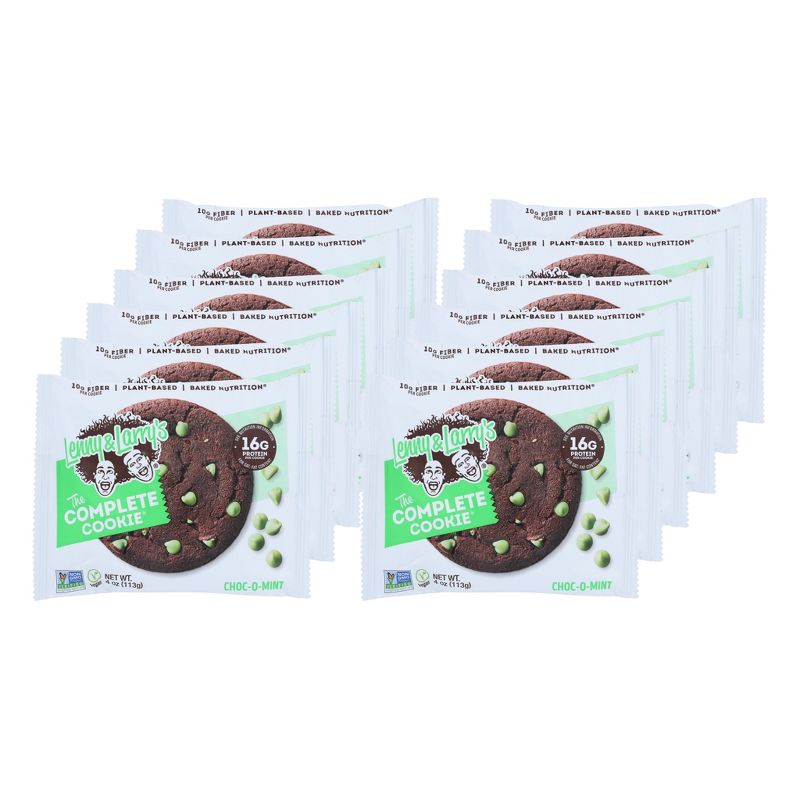 Lenny & Larry's The Complete Cookie Choc-O-Mint - 12 bars, 4 oz, 1 of 5