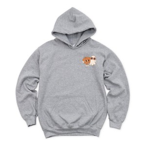 Simply Sage Market Tis The Season Pumpkin Ghost Front And Back Hoodie - 1 of 4