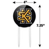 Kennesaw State Owls Logo Acrylic Cake Topper Party Decoration for Wedding Anniversary Birthday Graduation - 2 of 4