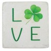 Ganz 3.75 In Shamrock Coasters Clover Saint Patrick's Day Coasters - 4 of 4