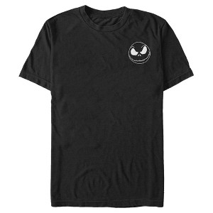 Men's The Nightmare Before Christmas Jack Skellington Small Portrait T-Shirt - 1 of 4