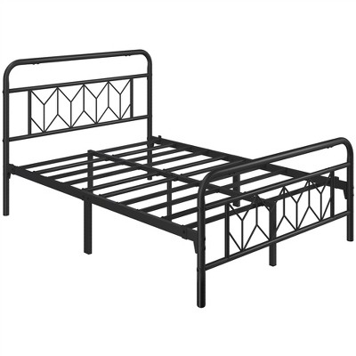 Yaheetech Vintage Metal Bed Frame with Headboard