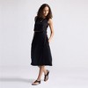 Reistor Womens Overlap Midi Skirt - image 2 of 4