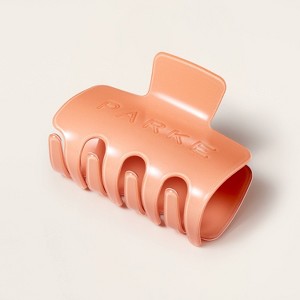 PARKE Oversized Pink Hair Claw Clip SPRING PARK Large Hair Claw Clip Women Clamp Section Strong  main image 2