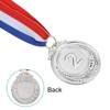 Unique Bargains Zinc Alloy Corrosion-Resistant Durable Embossed Design Award Medals 2" 18 Pcs - 4 of 4