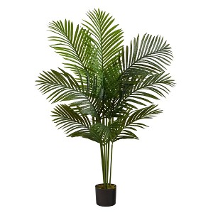 Nearly Natural 4-ft Paradise Palm Artificial Tree - 1 of 4