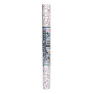Con-Tact Creative Covering 16 ft. L X 18 in. W Batik Taupe Self-Adhesive Shelf Liner (Case of 6) - 1 of 1