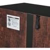 NicBex Tall Storage Cabinet, Decorative Wall Storage Cabinet with 8 Doors and 3 Shelves for Office, Living Room - 3 of 4