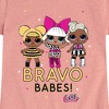 Girls' - LOL Surprise! - Bravo Babes Fitted Short Sleeve Graphic T-Shirt - 2 of 4
