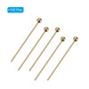 Unique Bargains Brass Silver Plated DIY Craft ewelry Making Ball Head Pins 100 Pcs - 3 of 4