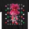 Boys' - Trolls - Poppy Sweater Pattern Short Sleeve Graphic T-Shirt - 2 of 4