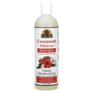 Okay Pure Naturals Coconut Hibiscus, Deep Moisturizing, Shampoo, 12 fl oz (355 ml) - 1 of 4