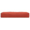 vidaXL Pallet Cushion Melange Red 23.6"x23.6"x3.9" Fabric - 4 of 4