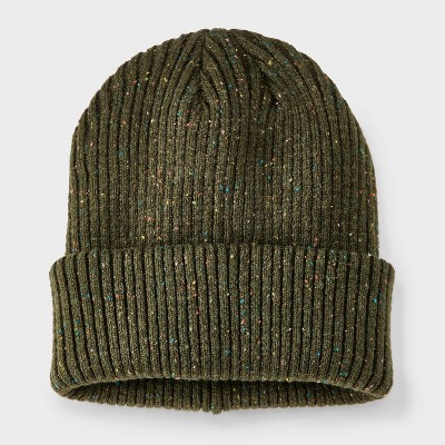 Men's Speckle Ribbed Beanie - Goodfellow & Co™