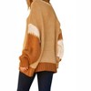 Women's Contrast Stitch Color Block Pullover Sweater - And The Why - 3 of 3