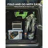 Litheli 20V 4Amp Electric Fold Camping Wagon With Telescoping Handle Outdoor Power Tool Set: No Assembly, Rechargeable, Includes Charger - image 4 of 4