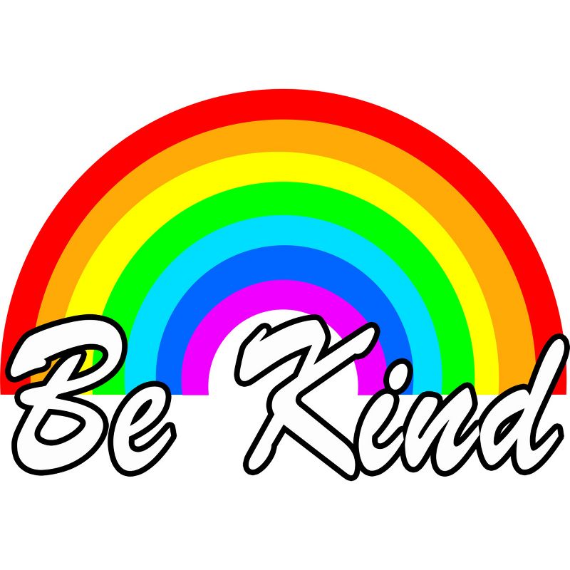Adult Design By Humans Be Kind Autism Awareness Rainbow Choose Kindness By Racerback Tank Top, 2 of 3