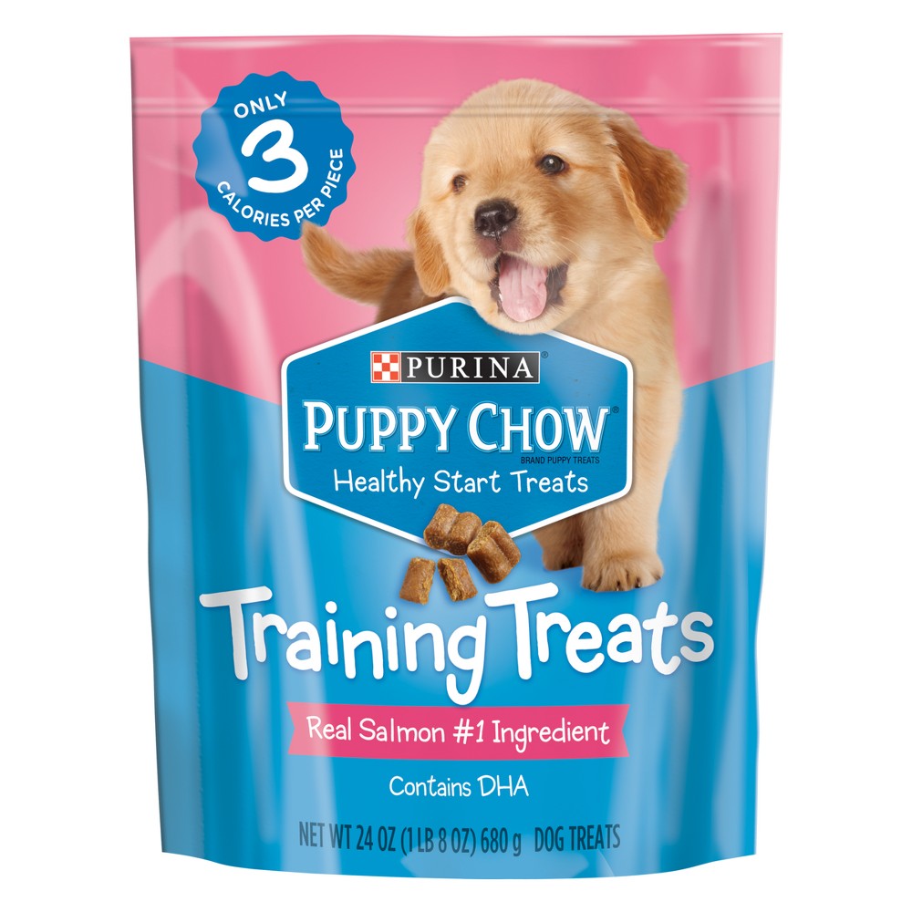 Photos - Dog Food Dog Chow Nestle Purina Puppy Chow Training Dog Treats with Seafood Flavor - 24oz 