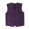 Cloudstyle Mens V-Neck Dress Suit Business Casual Suit Vest Waistcoat 5 Button Slim Fit - 4 of 4
