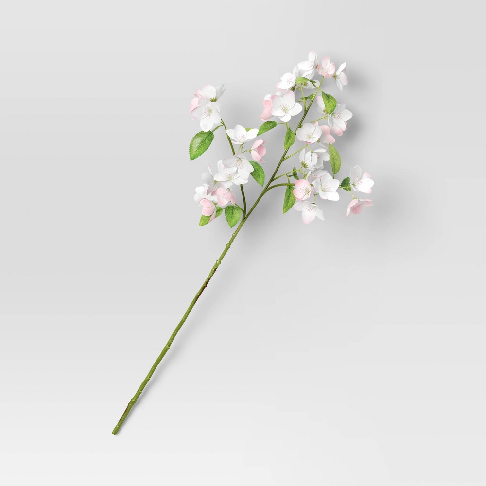 Apple Blossom Floral Stem Arrangement Pink - Threshold pack 12 