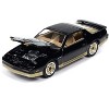 1986 Pontiac Firebird T/A Black with Champagne Gold Accents "Muscle Cars USA" Series 1/64 Diecast Model Car by Johnny Lightning - 3 of 4