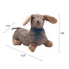 Elements Polyester Plaid Dachshund Door Stopper - Decorative & Functional Heavy-Duty Design for Home or Office, Durable - 12-Inch - 3 of 4