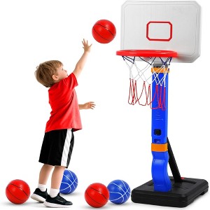 Probe Hues Toddler Basketball Hoop, Height Adjustable Mini Hoop for Kids 3+ - 1 of 3