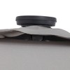 10' x 6.5' Solar LED Patio Umbrella with Tilt and Crank Lift Gray - Wellfor: Rectangular, Wind Vent, Fade-Resistant - 4 of 4