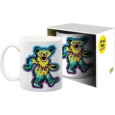 NMR Distribution Grateful Dead Rainbow Bear 11 Ounce Ceramic Mug