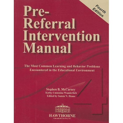 Pre-Referral Intervention Manual - 4th Edition by  Stephen B McCarney (Mixed Media Product)