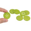 Unique Bargains Sewing Resin Round Flat 4-Hole Replacement Craft Buttons 20 Pcs - 4 of 4