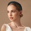 Unique Bargains Women's Elegant Retro Jacquard Wide Hairband 6.3"x5.71" 1 Pc - 2 of 3