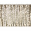 10x13 Area Rug for Bedroom – Modern Abstract Machine Washable Indoor Carpet, Soft Non-Slip Low Pile Premium Rug, No-Shedding, Stain-Resistant, Camel - 3 of 4