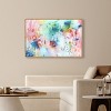 Art Remedy Doll Memories - Rainbow Vibes Colorful Abstract Wall Art Framed - 2 of 4