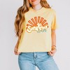 Simply Sage Market Women's Sunshine Chaser Short Sleeve Relaxed Fit Cropped Tee - 2 of 3