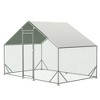 Racxily Large Walk-in Metal Chicken Coop and Run - 3 of 4